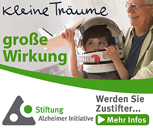 Werden Sie Zustifter - Alzheimer Initiative